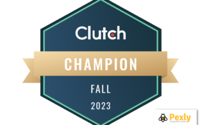 Pexly is Honored as a Clutch Champion for 2023